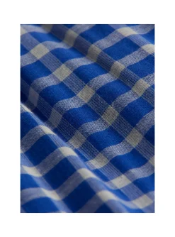 Robe Carreaux Double Gaze